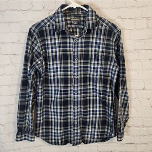 Men's Eddie Bauer "Relaxed Fit" longsleeve button-down shirt, size small